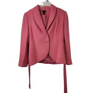 Grace Dane Lewis Clueless Y2K Barbie Knit Jacket Blazer w/ Belt Sash Tie 12P